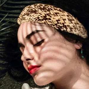 Woven Straw Raffia Headband